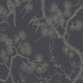 Tokyo Garden Wallpaper - Black