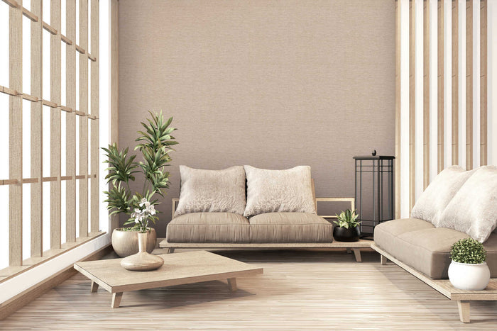 Tokyo Mio Coordinates Wallpaper  - Beige/Metallic