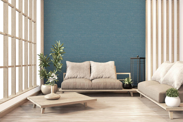 Tokyo Mio Coordinates Wallpaper - Blue/Metallic