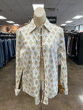 Top Ls By Clothes Mentor In Cream, Size:M