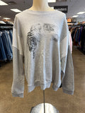 Top Ls By Clothes Mentor In Grey, Size:M