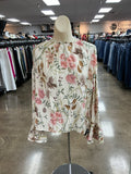 Top Ls By H&M In Floral Print, Size:S