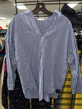 Top Ls By J. Jill In Blue & White, Size:Sp