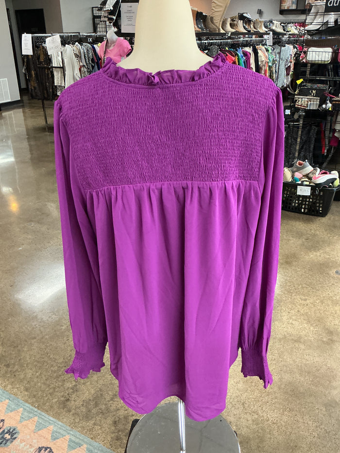 Top Ls By Jodifl In Purple, Size:L