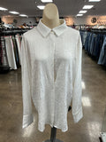 Top Ls By Miou Muse In White, Size:L