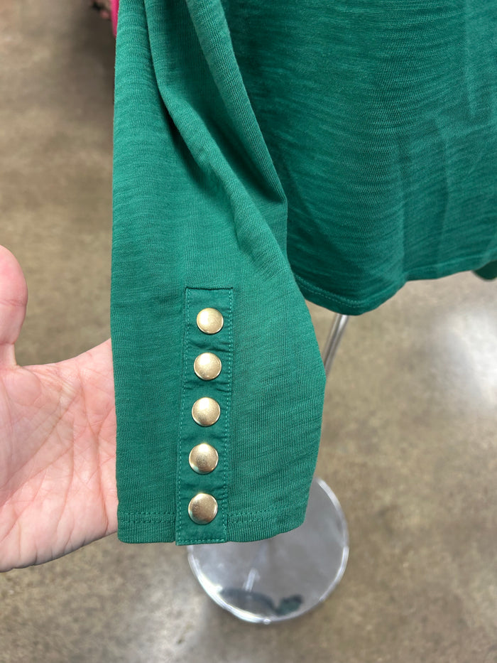 Top Ls By Nation In Green, Size:Xs
