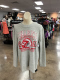 Top Ls By Nfl In Grey, Size:S