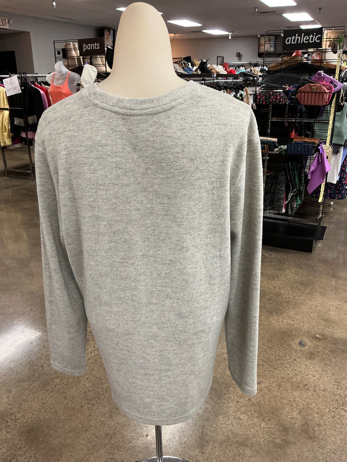 Top Ls By Nfl In Grey, Size:S
