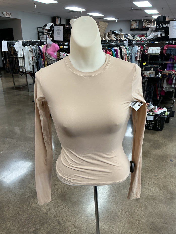 Top Ls By Skims In Tan, Size:Xs