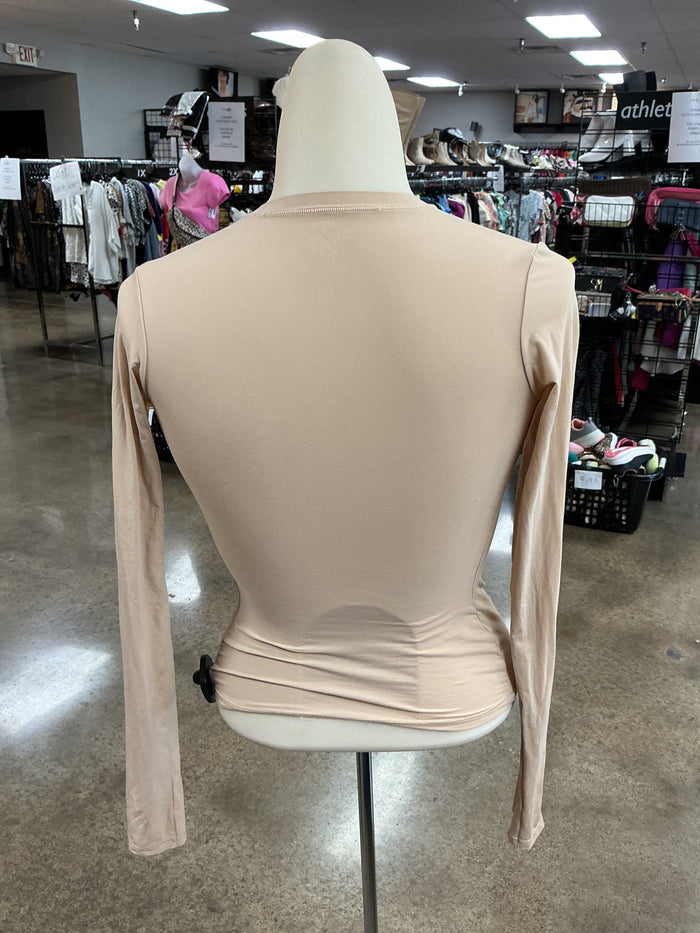 Top Ls By Skims In Tan, Size:Xs