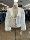 Top Ls By Vestique In White, Size:S