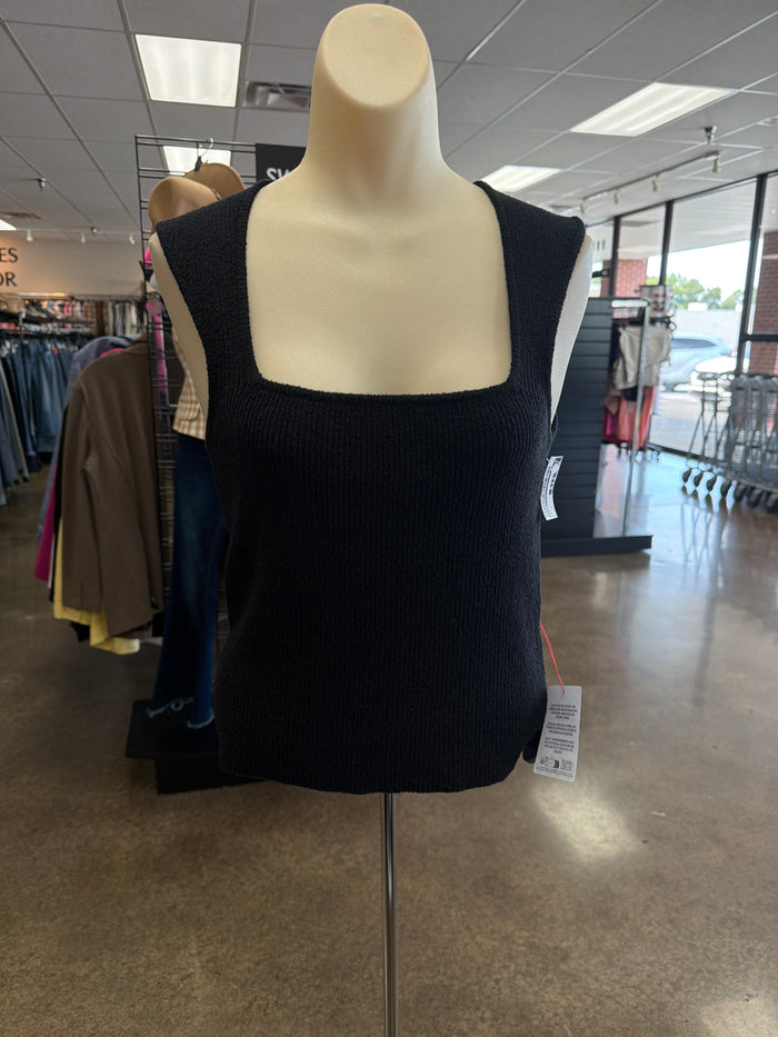 Top Sleeveless By Asos In Black, Size:S