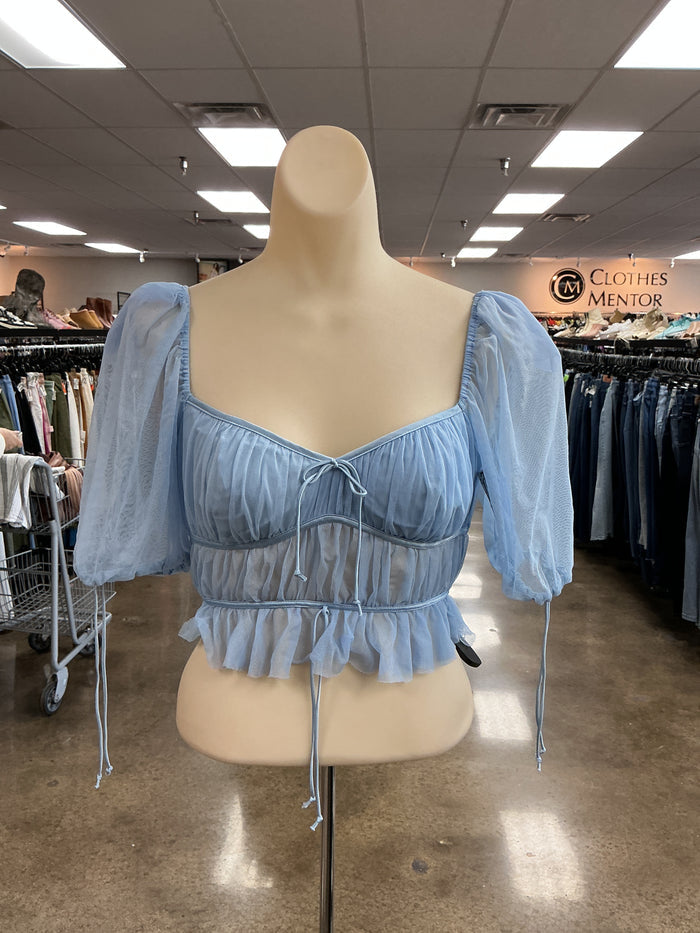 Top Ss By For Love & Lemons In Blue, Size:S