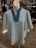 Top Ss By Haptics In Blue, Size:M