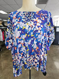Top Ss By Maeve In Floral Print, Size:L