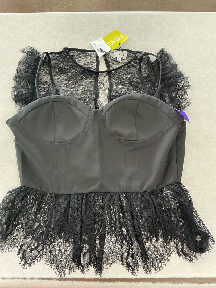 Top Ss By Miou Muse In Black, Size:L