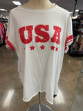 Top Ss By Show Me Your Mumu In Red & White, Size:M