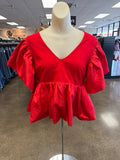 Top Ss By Sunday In Brooklyn In Red, Size:M