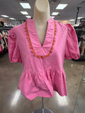 Top Ss By Tcec In Orange & Pink, Size:M