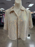 Top Ss By Willow & Root In Tan, Size:M