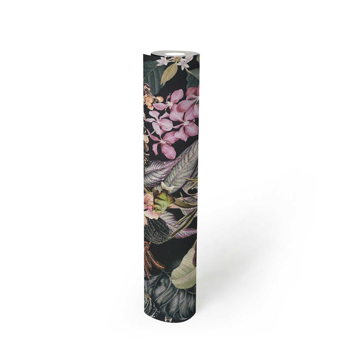 Tropical Dreams Wallpaper - Black
