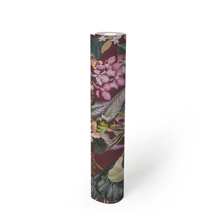 Tropical Dreams Wallpaper - Red