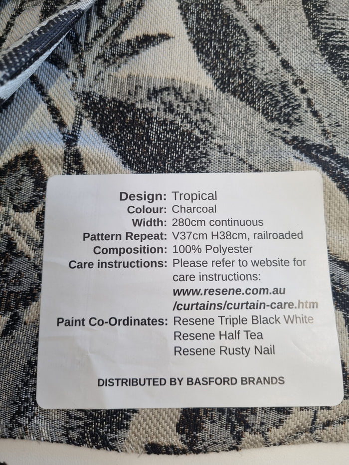 Tropical Wide Width Drapery Fabric