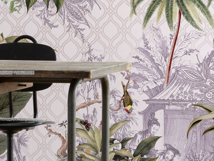 Tropicana - Custom Sized Wallpaper Mural (per m2)