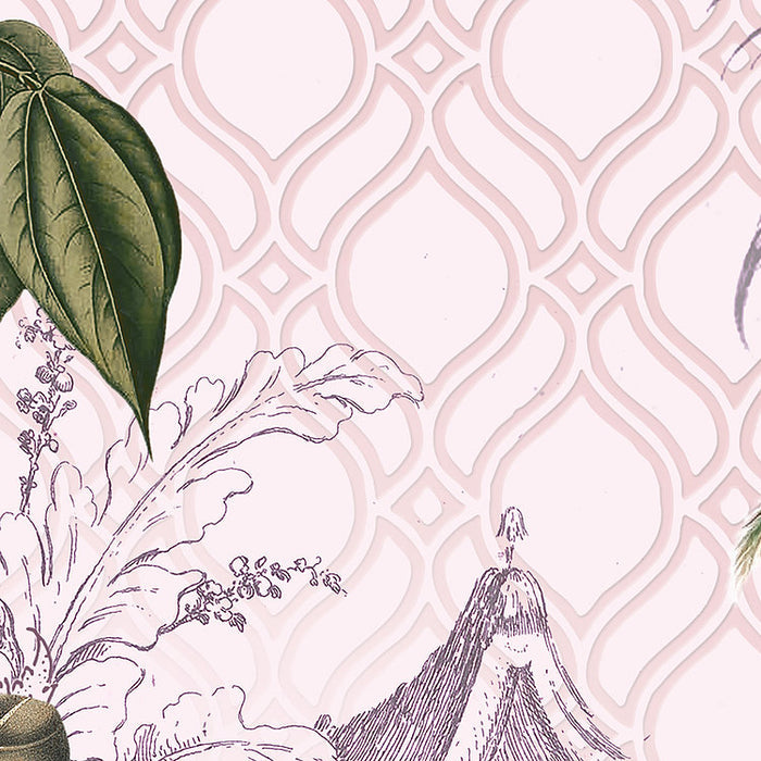 Tropicana - Custom Sized Wallpaper Mural (per m2)