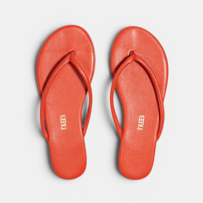 Tubular Lily Flip Flops