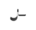 Tulip Paper Roll Holder - black