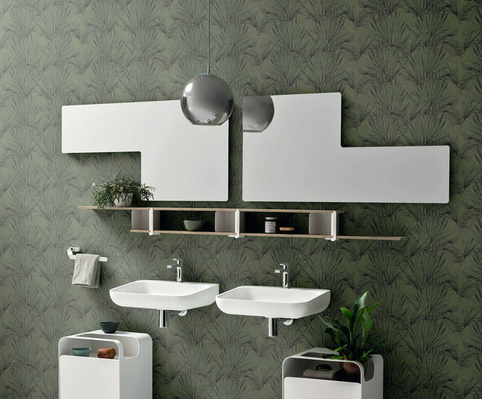 Tulip Towel Rack W45 - black