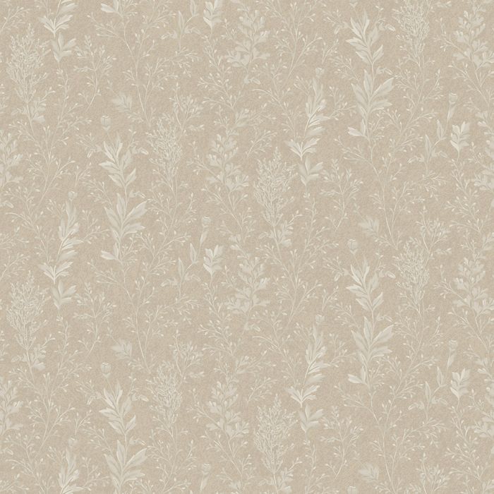 Tuva - Wild Grasses Wallpaper - Beige