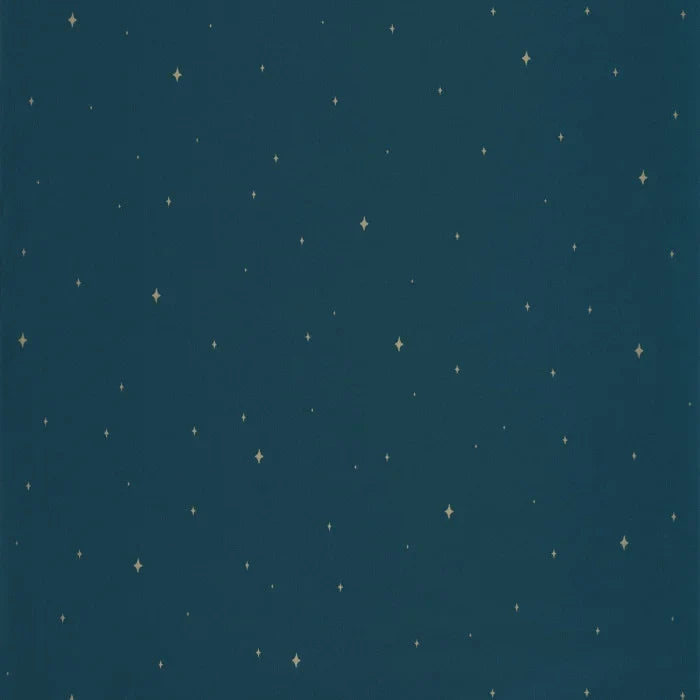 Under The Stars Wallpaper - Bleu Nuit