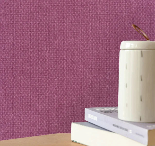 Uni Mat Wallpaper - Aubergine