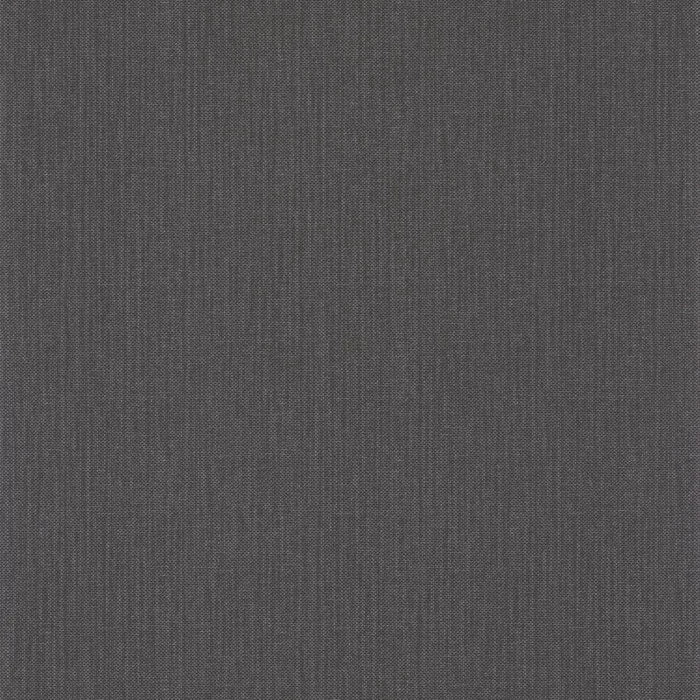 Uni Natte Wallpaper - Gris Anthracite
