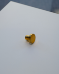 Unlacquered Brass Knob Mushroom