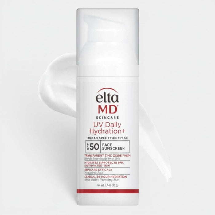 Shop Rescue Spa EltaMD UV Daily Hydration+ SPF 50 sunscreen with hyaluronic acid for dry, dehydrated skin.