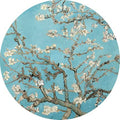 Round Van Gough Wallpaper Mural