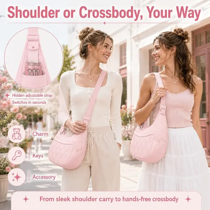 Velora Carry™ Everyday Crescent Bag