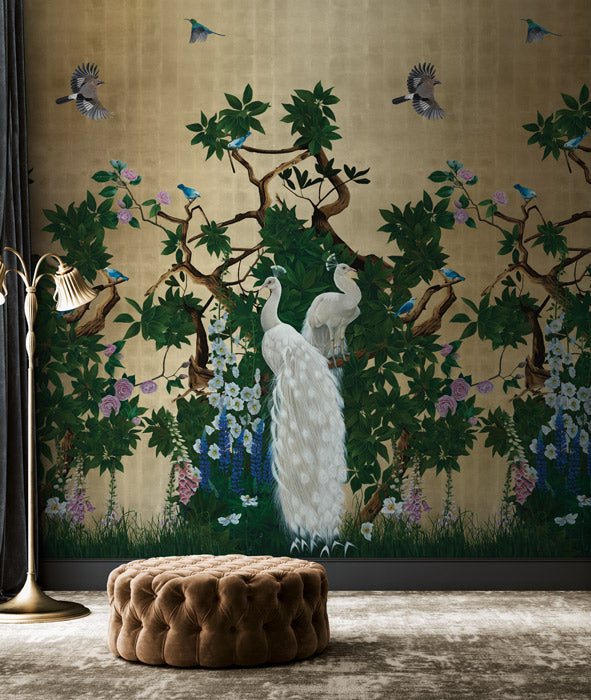 Vera's Garden Chinoiseries - Hybrid mural