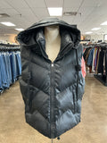Vest Puffer & Quilted By Tcec In Black, Size:L