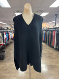 Vest Sweater By Vince Camuto In Black, Size:M