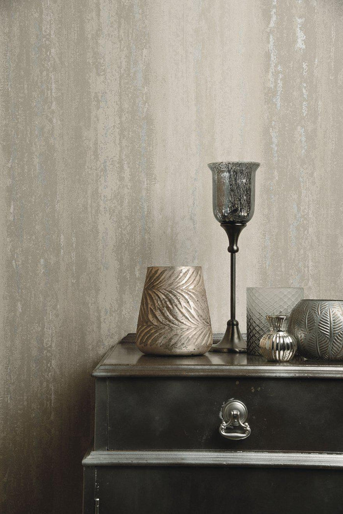 Vesuvius Wallpaper - Taupe