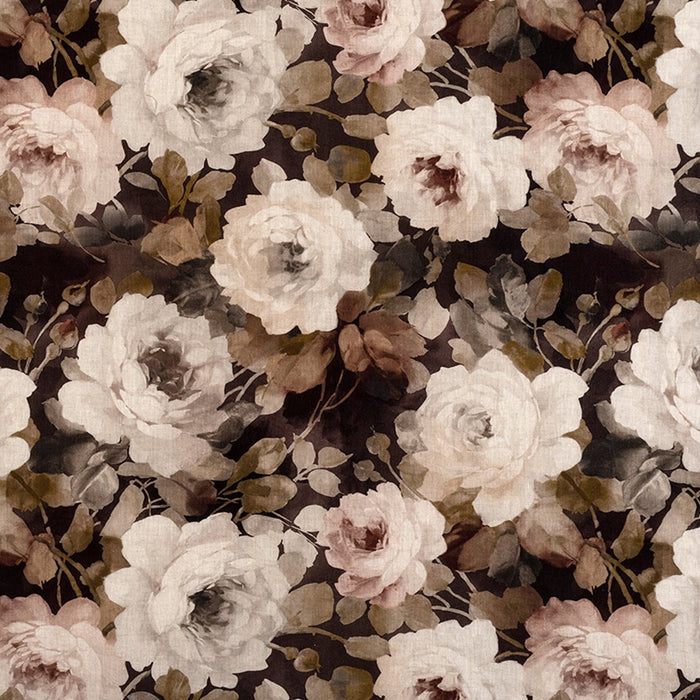 Victoria Vintage Rose Fabric - 5 Colours