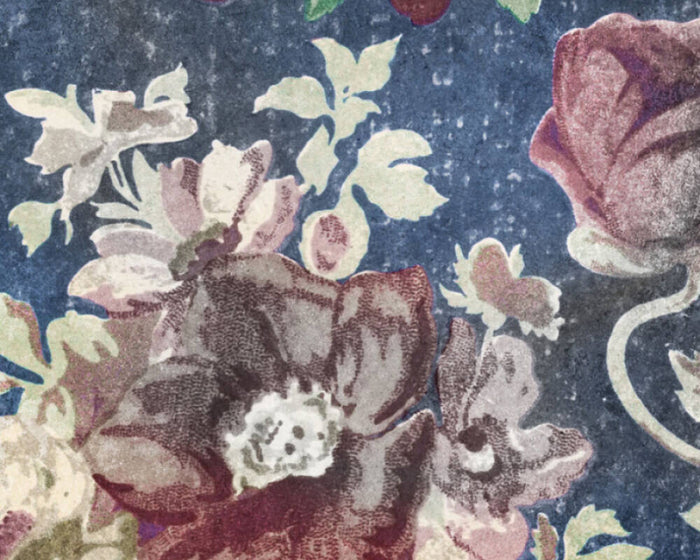 Victorian Blossoms- Custom Sized Wallpaper Mural (per m2)
