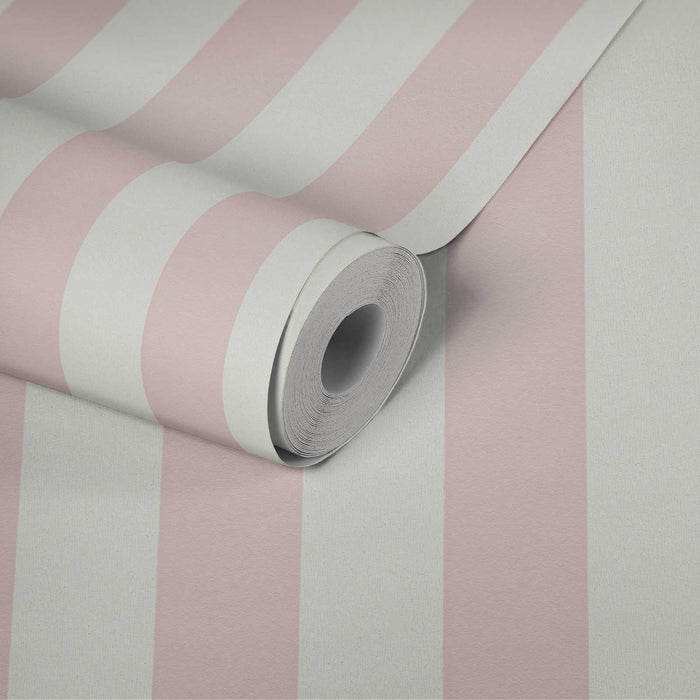 Vinyl Stripes Wallpaper - Pink