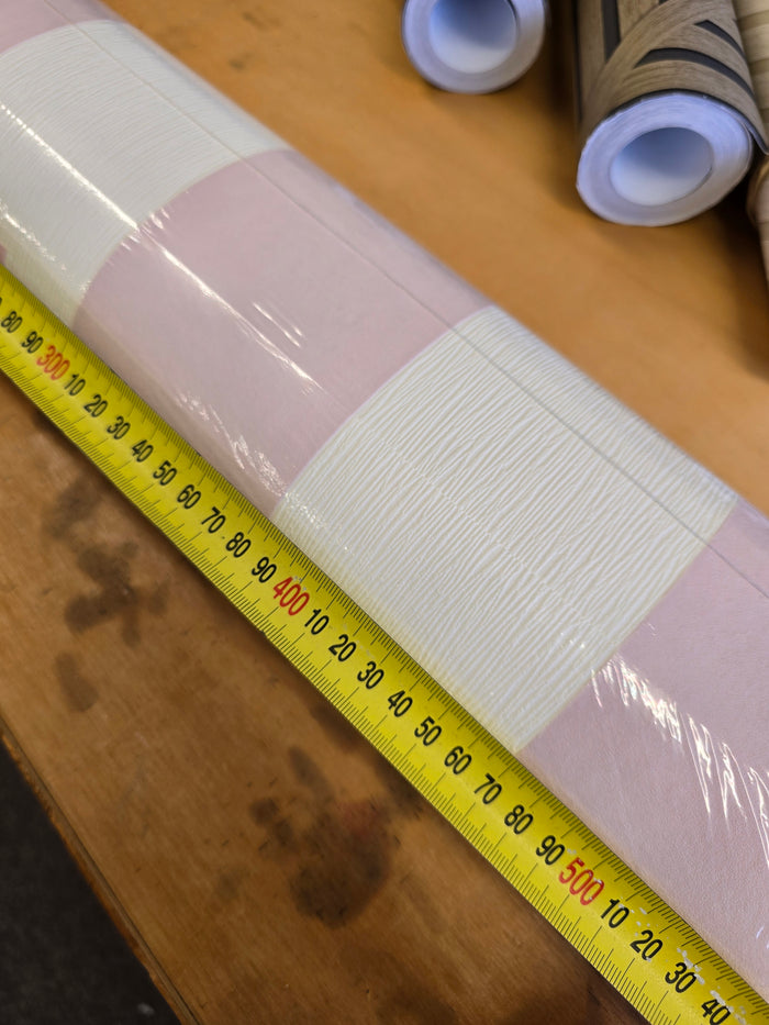 Vinyl Stripes Wallpaper - Pink