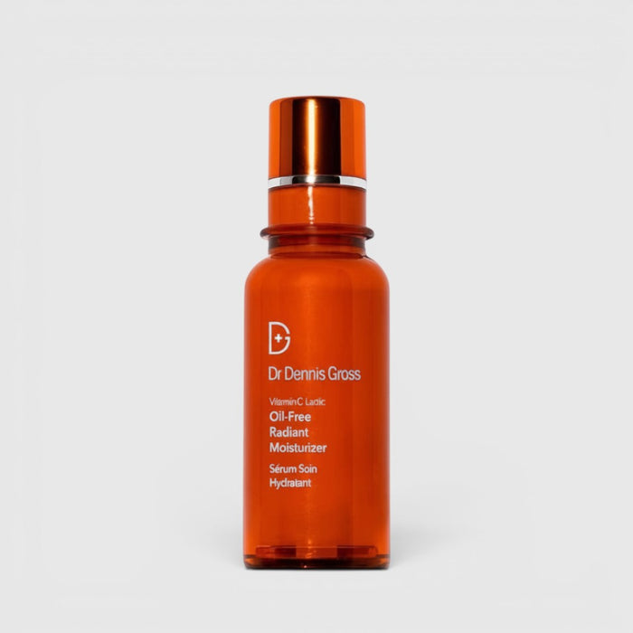 Shop Rescue Spa Dr Dennis Gross Vitamin C Lactic oil-free radiant moisturizer in an orange bottle