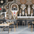 Wall of Sound - Custom Sized Wallpaper Mural (per m2) - Style 2